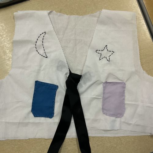 DT - Waistcoats - Adding fastenings and decoration