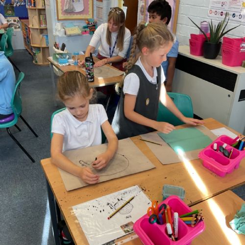 Art - Prehistoric Charcoal Drawings