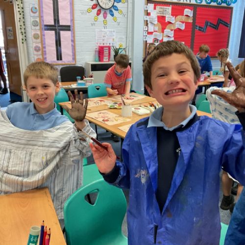 Prehistoric Cave Painting